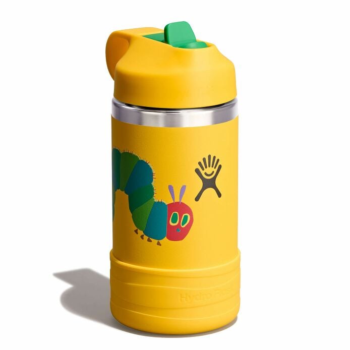 kids-12-oz-bottle-world-of-eric-carletm-p8 le26-w12-1000-kids-12-oz-wide-straw-cap-and-boot-yellow-caterpillar-angled_1.jpg