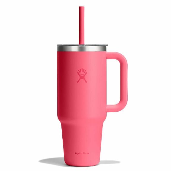 40-oz-travel-tumbler-n8 tt40pscc668-40-oz-travel-tumbler-clear-lid-popstar-pink-straight.jpg